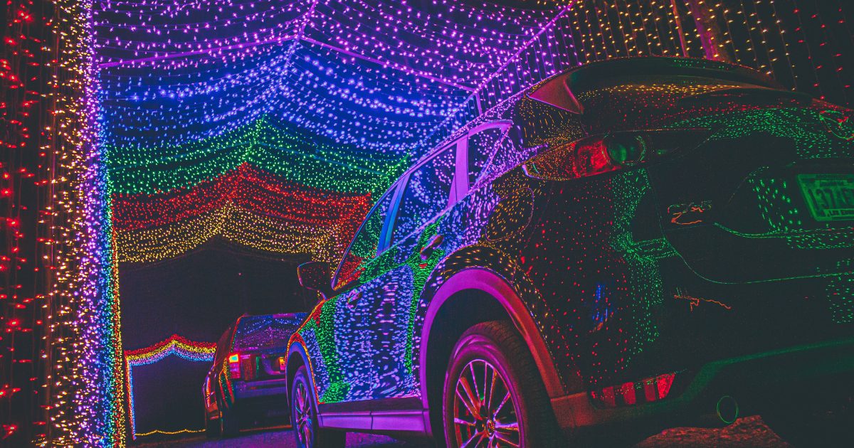 Candy Cane Lane Drive Thru Christmas Lights Open November 10th